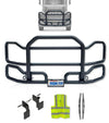 Front Grille Guard Large Black 1999-2003 Mack CH Set-Back