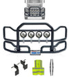 Front Grille Guard Large Black 1999-2003 Mack CH Set-Back