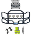 Front Grille Guard Large Black 1999-2003 Mack CH Set-Back