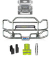 Kozak Chrome Front Grille Guard Large Mack Granite Gu713 Set-Back 2004+ - 