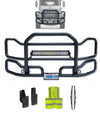 Kozak Black Front Grille Guard Large Mack Granite Gu713 Set-Back 2004+ - 