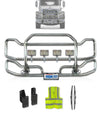 Kozak Chrome Front Grille Guard Large Mack Granite Gu713 Set-Back 2004+ - 