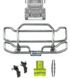 Front Grille Guard Large Chrome 2004+ Mack CH Set-Back