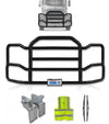 Grille Guard Large Black with Lights 2004-2017 Mack CX