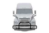 Front Grille Guard with Lights Black 2018+ Freightliner Cascadia 126 116