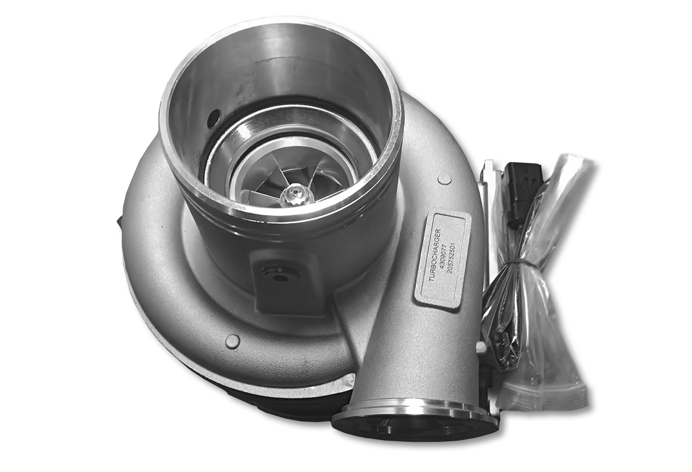Turbo with actuator HE561V Turbocharger 4309077 Cummins ISX Holset