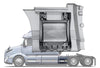 Small Inner Support for The Rear Step Fairing Driver 2018+ Volvo VNL
