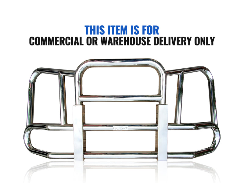 Front Grille Bumper Guard Large Square 2022+ Peterbilt 579 NO Fog