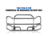 Front Grille Guard Large Chrome 2008+ International ProStar (plastic bumper)