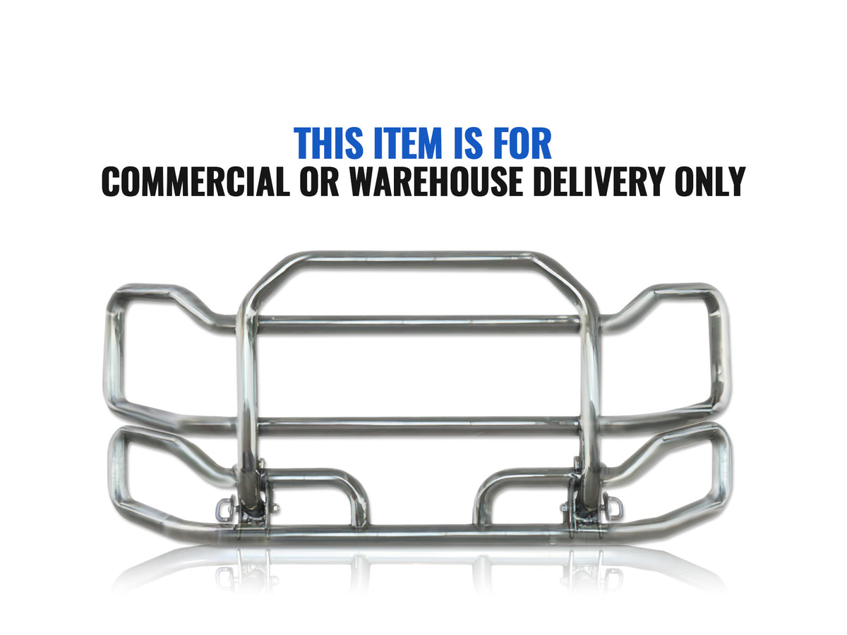 Front Grille Guard Large Chrome 2008-2017 Freightliner Cascadia 125 113
