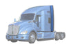 Cabin Lower and Upper Sleeper Fairing Large Set Driver 2013-2021 Kenworth T680