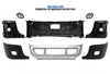 Bumper Set with Fog Light Holes 6 Pcs Includes 2 Pcs Fog Light 2008-2017 Freightliner Cascadia 125 113