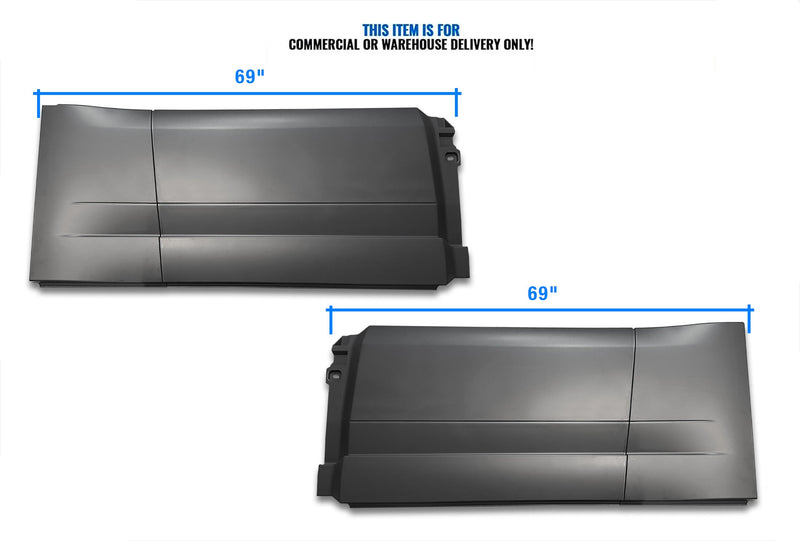 Complete Middle Side Fairing Panels Set 2018-2024 Volvo VNL
