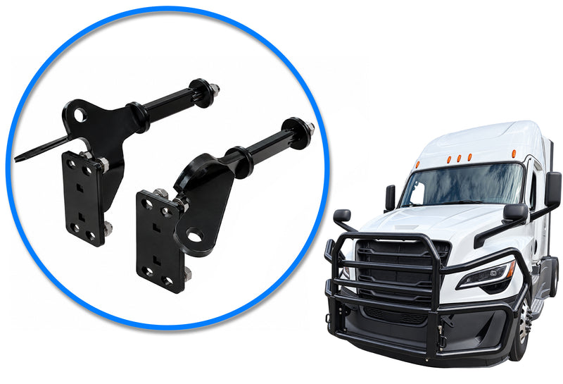 Deer Guard Mounting Brackets Set for Plastic Bumper 2026+ Freightliner Cascadia