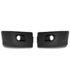 Bumper Corners Plastic with Fog Hole Set 2013-2021 Peterbilt 579