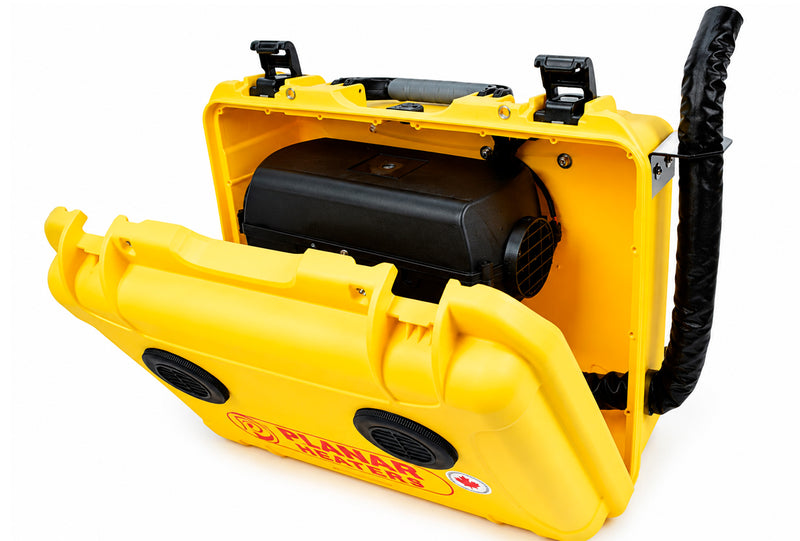 AUTOTERM Planar 4D-12V Portable Diesel Air Heater 4kW with PU-5 Yellow
