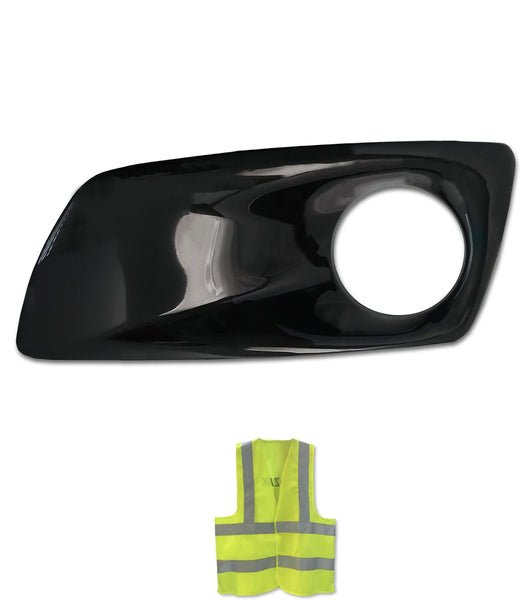 Fog Light Bezel Black Plastic Driver Kenworth T660