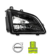 Full LED Fog Light Lamp Clear Lens Right Volvo VNL VT 2018+ - 