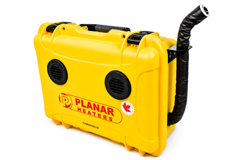 AUTOTERM Planar 4D-12V Portable Diesel Air Heater 4kW with PU-5 Yellow
