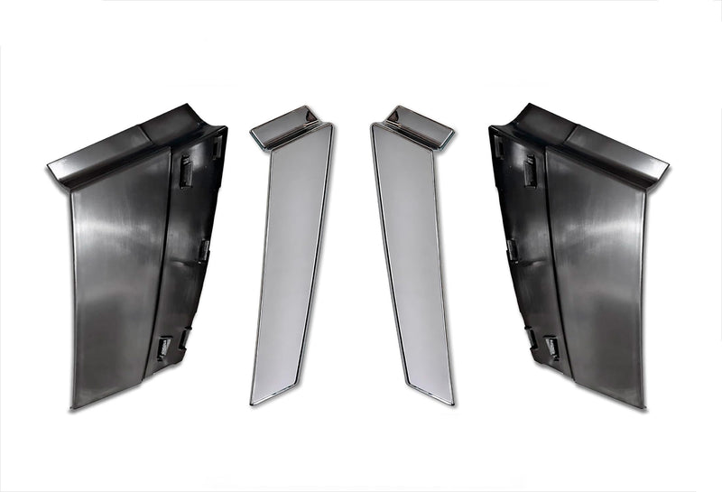Front Bumper Set with Chrome Center 2025+ Volvo VNL New
