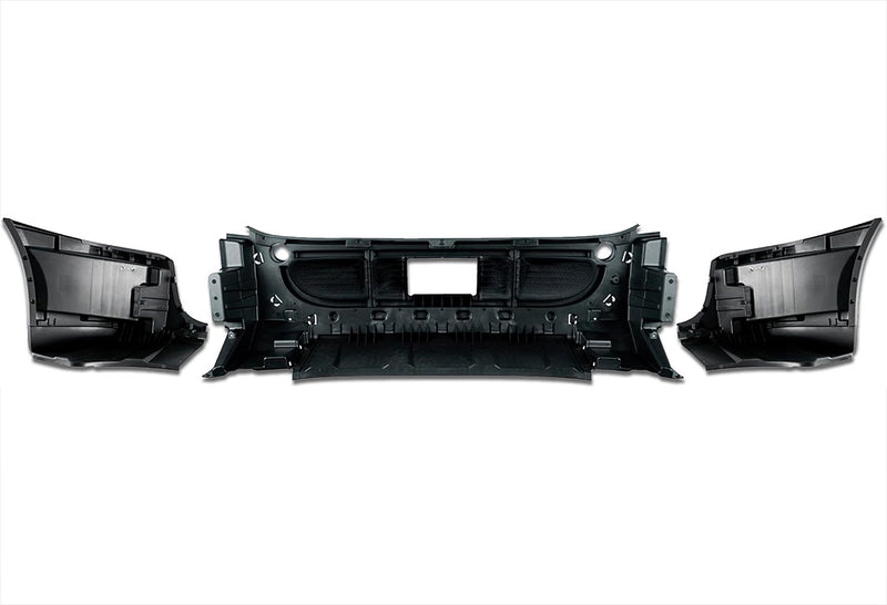 Bumper Set without Fog Light Holes 6 Pcs 2008-2017 Freightliner Cascadia 125 113