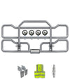Gray Front Grille Deer Moose Bumper Guard (No Fog, only Steel Bumper) 2018+ Mack Anthem