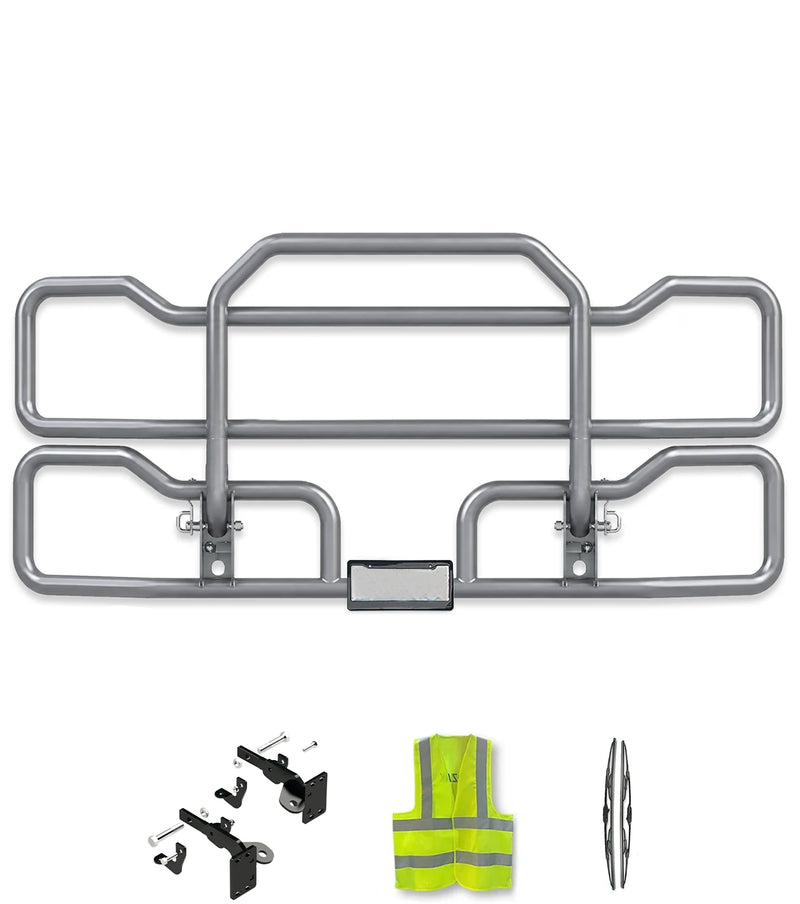 Gray Front Grille Deer Moose Bumper Guard 2012-2021 Kenworth T680