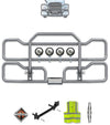 Gray Front Grille Deer Moose Bumper Guard 2018+ International LT625