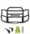 Heavy Duty Black Deer Guard with Brackets for Plastic Bumper 2026+ Freightliner Cascadia