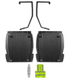 Rear Fenders Liner Splash Guard with Brackets Set 2018-2024 Volvo VNL