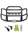 Heavy Duty Black Deer Guard with Brackets for Plastic Bumper 2026+ Freightliner Cascadia