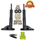 Mount Brackets Set for Herd GG-MTK-15 / FL33 / WS23 Front Bumper Deer Guard 2008-2025 Freightliner M2 112