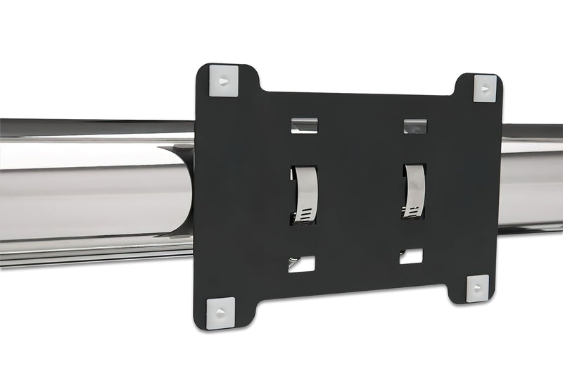 KOZAK Truck License Plate Holder Set for All Models of semi Trucks and Grille Guards - 