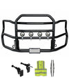 Heavy Duty Black Deer Guard with Brackets for Plastic Bumper 2026+ Freightliner Cascadia