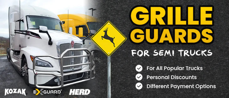 Grille Guards for Semi Truck