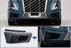 Bumper Corner, End Cap, Bezel and Fog Lamp Set Driver 2025+ Volvo VNL New