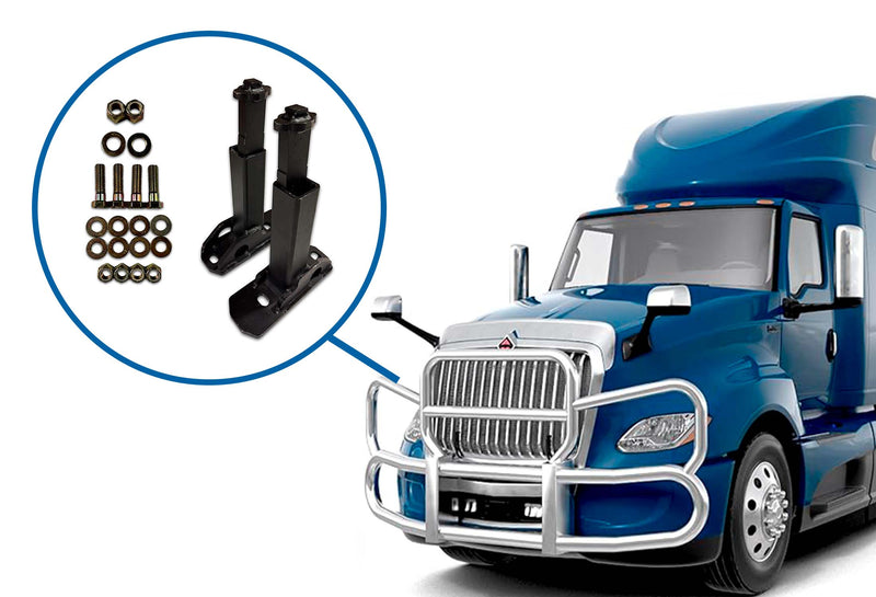 Mount Brackets Set for Herd GG-MTK-28 IN27 Front Bumper Deer Guard 2017-2025 International LT LT625