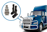 Mount Brackets Set for Herd GG-MTK-28 IN27 VV02 Front Bumper Deer Guard 2017-2025 International LT LT625