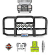 Full Front Grille Guard Black International LT LT625