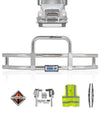 Grille Guard with Built in 16'' LED Bar Chrome International LT625 Prostar