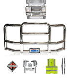 Full Front Grille Guard Chrome International LT LT625