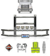Front Grille Guard Chrome International LT625 Prostar