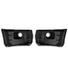 Bumper Corners Plastic with Fog Hole Set 2013-2021 Peterbilt 579