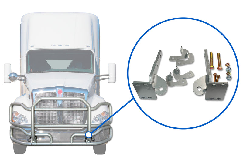 Guard Brackets Set EX-Guard 2012-2021 Kenworth T680