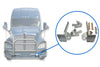 Brackets Fits Deer Guard Set EX-Guard 2010+Kenworth T700