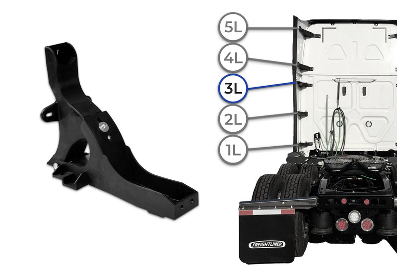 Fairing Mounting Bracket L3 Middle Driver 2008-2017 Freightliner Cascadia 125 113