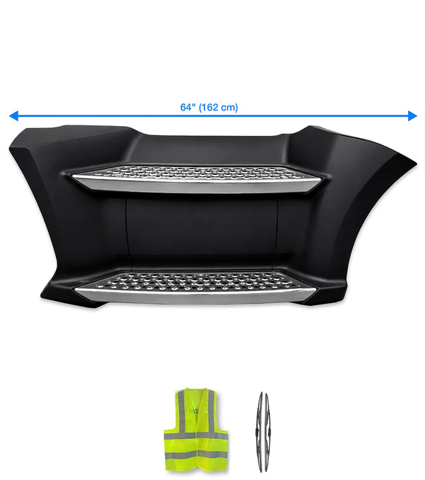 Front Step Fairing Panel 64" (162 cm) with Steps Passenger Kenworth T680 2013 -2021