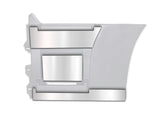 Stripes Chrome Trim Set for Rear Step Fairing Panel 37" (95 cm) Driver Side (12L, 13L, 14L)  2004-2017 Volvo VNL