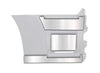 Stripes Chrome Trim Set for Rear Step Fairing Panel 37" (95 cm) Passenger Side (12R, 13R, 14R)  2004-2017 Volvo VNL