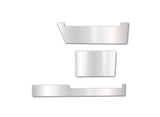 Stripes Chrome Trim Set for Rear Step Fairing Panel 33" (85 cm) Passenger Side (12R, 13R, 14R)  2004-2017 Volvo VNL